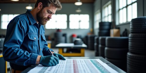 Guide pratique : Comprendre et interpréter facilement le tableau de l'indice de vitesse des pneus