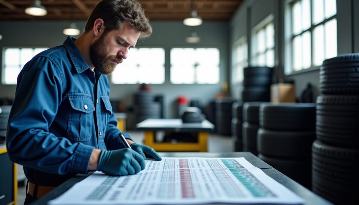 Guide pratique : Comprendre et interpréter facilement le tableau de l'indice de vitesse des pneus
