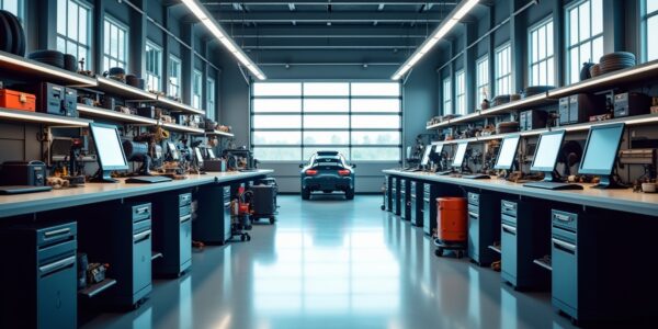 Les équipements essentiels pour aménager un atelier automobile professionnel performant