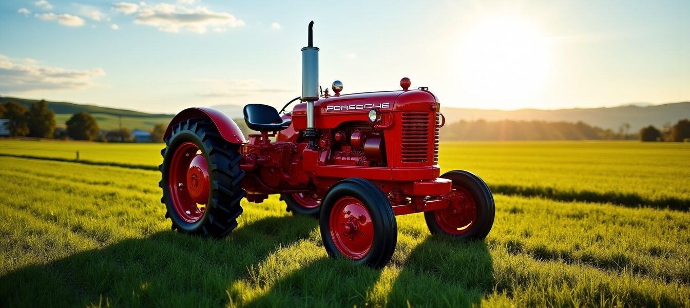 Le tracteur Porsche : un voyage fascinant à travers son histoire et son évolution innovante