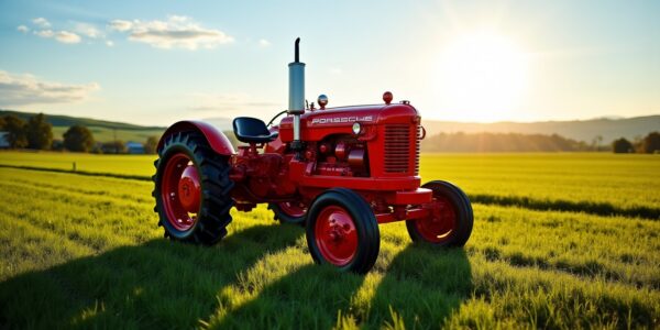 Le tracteur Porsche : un voyage fascinant à travers son histoire et son évolution innovante