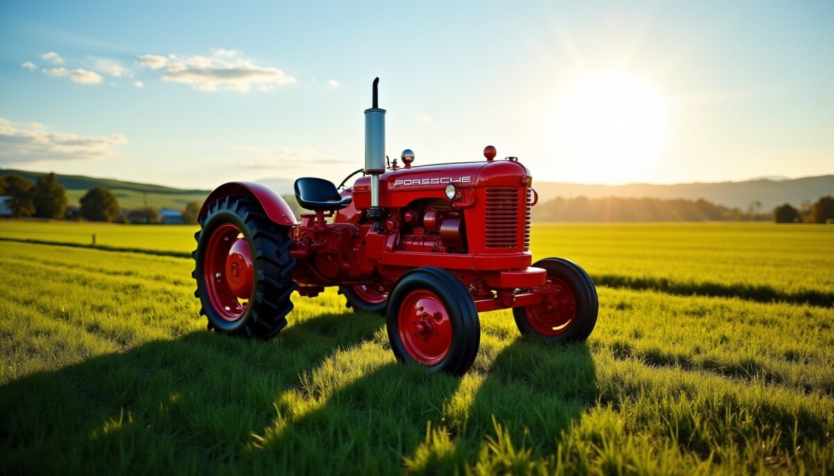 Le tracteur Porsche : un voyage fascinant à travers son histoire et son évolution innovante