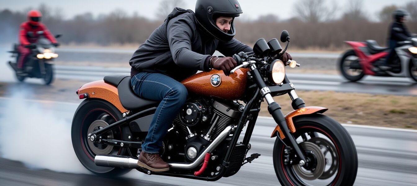 Plongée au cœur du Moto Dragster : l'adrénaline d'une discipline extrême