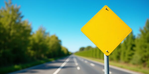 Guide complet sur le panneau de route prioritaire et le losange jaune : signification et règles à connaître