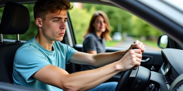 À quoi s'attendre durant la première heure d'évaluation au volant ?