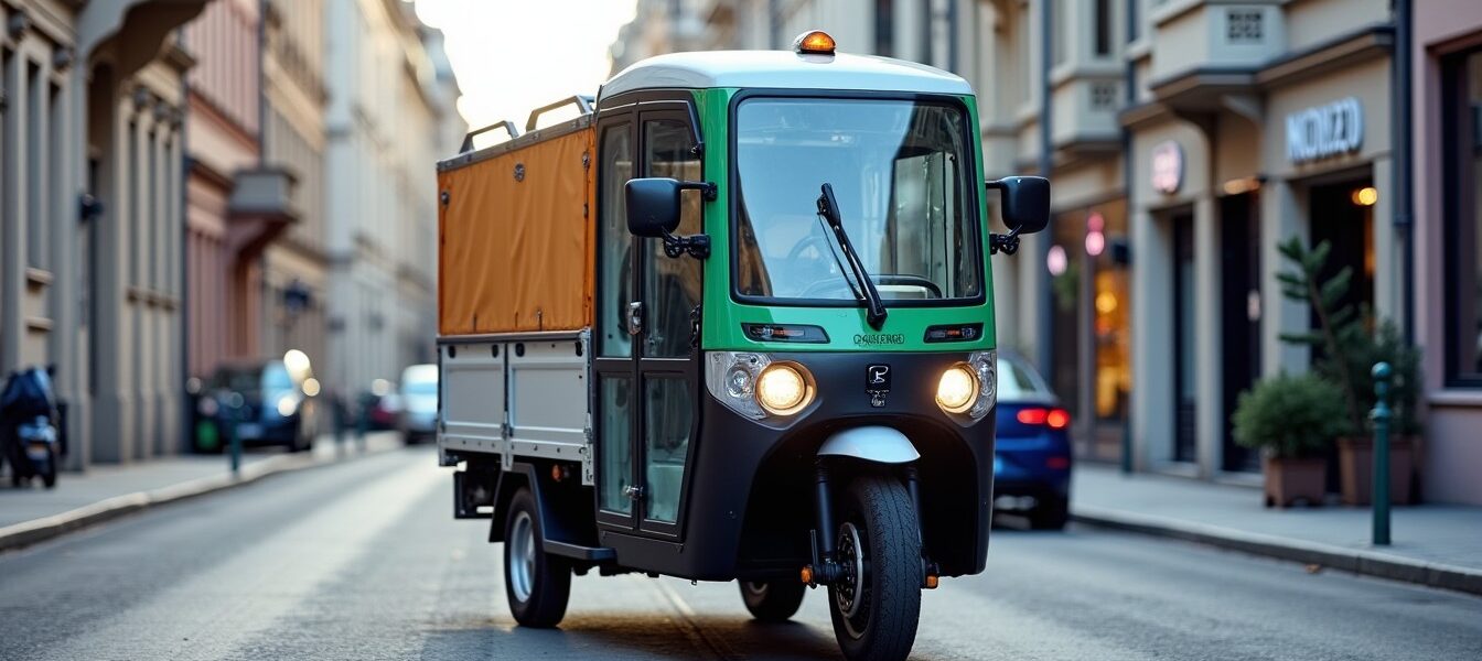 Explorez les triporteurs électriques : la solution innovante pour révolutionner la logistique en milieu urbain