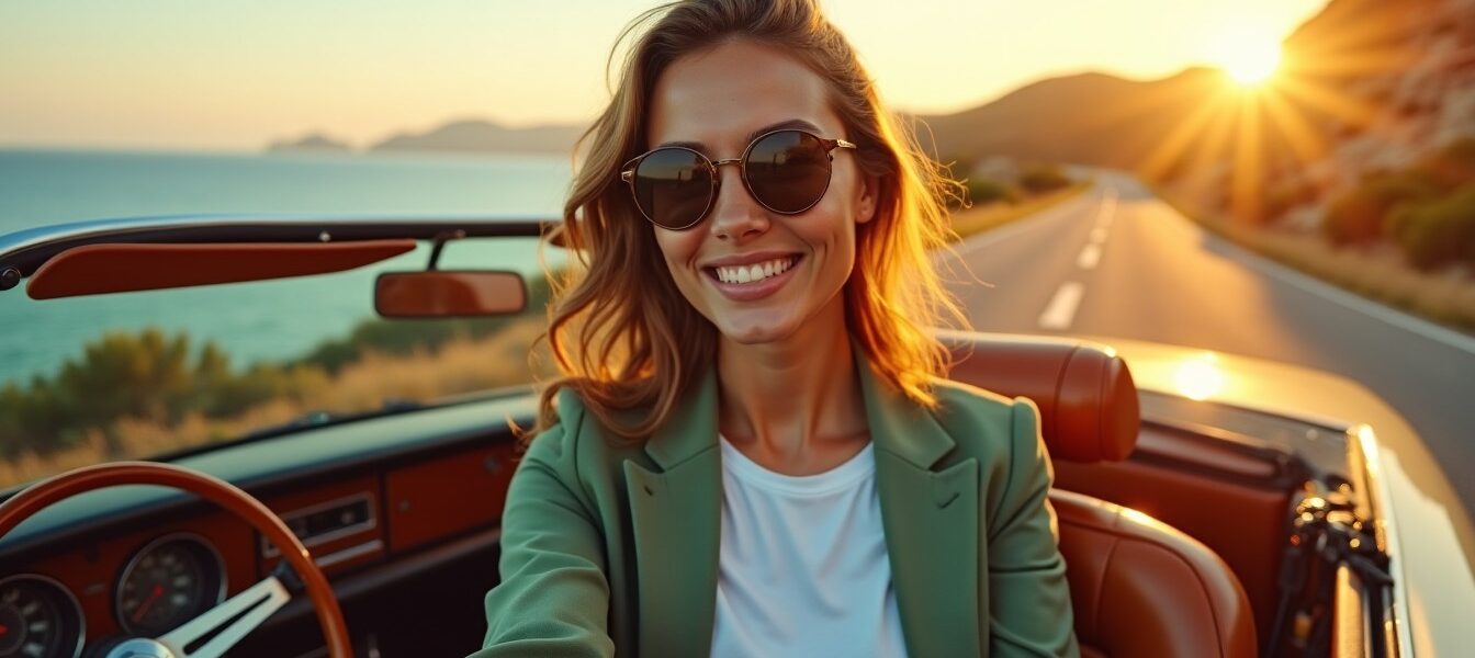 Conduire avec style : astuces pour rester confortable et élégant lors d’un road trip, d’un salon auto ou du trajet quotidien