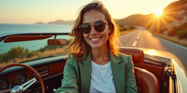 Conduire avec style : astuces pour rester confortable et élégant lors d’un road trip, d’un salon auto ou du trajet quotidien