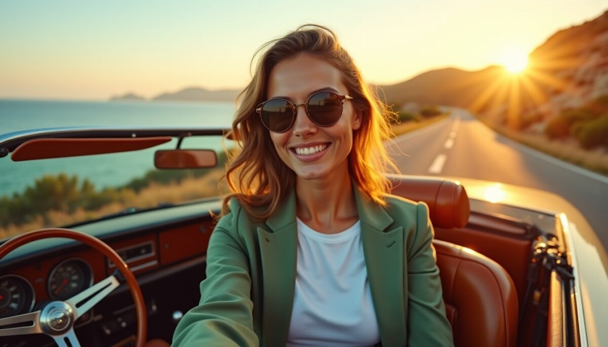 Conduire avec style : astuces pour rester confortable et élégant lors d’un road trip, d’un salon auto ou du trajet quotidien